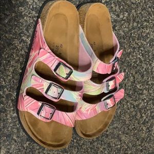 Birkenstock Papillio Tropical Size 42 🐠🌴🐟